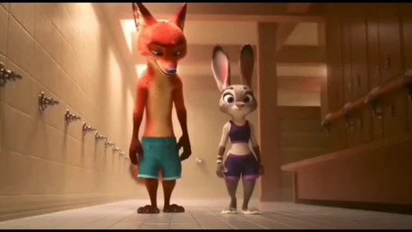 3_toes 4_fingers 4_toes all_fours anthro anthro_on_anthro boop close-up clothed clothing crotch_focus crotch_shot duo english_audio extreme_close-up extreme_size_difference featureless_crotch feet female female_focus fingers first_person_view foot_focus front_view fur green_eyes interspecies kneeling kneeling_on_ground licking locker_room looking_at_viewer looking_down looking_down_at_viewer low-angle_view male male/female multicolored_body multicolored_fur nude nuzzling pawpads paws police police_uniform presenting purple_eyes reaching_towards_viewer shower shower_room size_difference solo_focus swimwear toes tongue tongue_out topless undressing uniform walking_towards_viewer shut_up_and_watch disney zootopia judy_hopps nick_wilde canid canine fox lagomorph leporid mammal rabbit animated long_playtime music sound webm