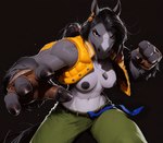 Rating: q
ID: 104882
Date: 2025-05-08 05:48:29 -0400
Status: active
Score: 0
anonymous_director anthro biped breasts equid equine exposed_breasts female hi_res mammal muscular muscular_anthro muscular_female nipples scar solo post #104882
