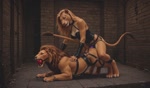 anal anal_penetration anthro anthro_on_feral ass_up ball_gag bdsm bestiality bondage bound clothing cuff_(restraint) cuffs_(clothing) dildo dildo_in_ass dildo_insertion doggystyle dominant dominant_female dominatrix dungeon duo female feral from_behind_position fur gag gagged handcuffed handcuffs harness latex_armwear latex_clothing leather leather_clothing lying male male/female male_penetrated mane metal_cuffs on_front pegging penetration presenting raised_tail restraints sex sex_toy sex_toy_in_ass sex_toy_insertion sex_toy_penetration solo spread_legs spreading strapon strapon_sex submissive submissive_male toying_partner ocillet felid lion mammal pantherine animated huge_filesize webm