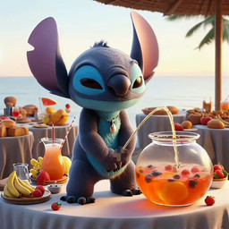 beach_background bodily_fluids genital_fluids male peeing peeing_into_container solo urine watersports disney lilo_and_stitch stitch_(lilo_and_stitch) animated short_playtime webm