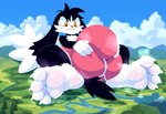 4_toes anthro bodily_fluids bulge claws clothed clothing feet foot_fetish foot_focus macro male soles solo sweat sweaty_feet toe_claws toes underwear underwear_only massivegrowingbeast klonoa_(series) klonoa