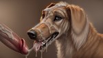 afghan_hound bestiality bodily_fluids canid canine canis cum cum_on_face cum_on_tongue domestic_dog duo excessive_cum excessive_genital_fluids feral genital_fluids genitals heterochromia hi_res human human_on_feral humanoid_genitalia humanoid_penis hunting_dog interspecies licking male male/male mammal oral penis pinasheep69 sighthound simple_background tongue tongue_out