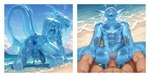 abs anal anal_penetration anthro anthro_penetrated anus balls big_penis dripping duo feet fin first_person_view genitals hair hair_over_eyes human_on_anthro human_penetrating human_penetrating_anthro human_penetrating_male human_pov interspecies male male/male male_on_anthro male_on_human male_penetrated male_penetrating male_penetrating_anthro male_penetrating_male male_pov muscular muscular_male nipples pecs penetrating_pov penetration penile penile_penetration penis penis_in_ass power_bottom presenting presenting_anus sand seaside sex slime spread_anus spreading tail water latentspaceman elemental_creature human mammal water_creature hi_res sequence