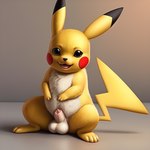 animal_genitalia balls belly feral fluffy fully_sheathed fur genitals male open_mouth penis sheath sitting smile solo white_belly yellow_body yellow_fur tyrena generation_1_pokemon pikachu pokemon_(species)