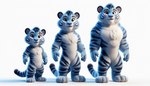 anthro disney growth male muscular pixar transformation thebluefox felid mammal pantherine tiger hi_res