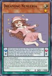 anthro bed_sheet bedding bodily_fluids bottomwear brown_hair claws clothing dream_nemleria drooling eyes_closed female fur hair jewelry lying necklace on_back pajamas pawpads pink_clothing saliva skirt sleeping sleeping_cap solo spread_arms spread_legs spreading star very_long_hair white_body white_fur cpt_d yu-gi-oh! canid canine canis domestic_dog mammal absurd_res hi_res