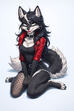 chatgpt female female/female mrokiedokie muse canid canine mammal hi_res