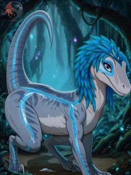 animal_genitalia blue_body blue_feathers bodily_fluids butt cloaca cloaca_juice coy_smile dripping drooling feathers female feral genital_fluids genitals looking_at_viewer looking_back looking_back_at_viewer presenting presenting_cloaca presenting_hindquarters raised_tail saliva seductive solo tail_motion tailwag vertical_cloaca roorapty dinosaur dromaeosaurid feathered_dinosaur reptile scalie theropod velociraptor animated hi_res short_playtime webm