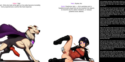 animal_genitalia animal_penis begging begging_pose bestiality big_penis black_clothing black_hair black_jacket black_topwear boots canine_genitalia canine_penis cape clothing collar dominant dominant_male dress duo female female_on_feral feral footwear genitals hair human_on_feral hypnosis hypnotic_eyes imminent_sex interspecies jacket lying male male/female mind_control on_side penis pose purple_cape purple_eyes pussy raised_leg red_clothing red_dress spread_pussy spreading submissive submissive_female text topwear upskirt vigil villainous white_eyes cookie-girl my_hero_academia kyoka_jiro canid canine canis domestic_dog human mammal absurd_res hi_res story