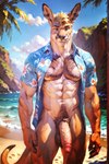 Rating: e
ID: 104473
Date: 2025-05-04 23:48:23 -0400
Status: pending
Score: 5
abs age_difference aloha_shirt anthro anthro_male aussierxx_(director) balls beach beach_background blone_hair blue_eyes body_hair bottomless cliff clothed clothing film_grain flaccid fur genitals hi_res kangaroo macropod male mammal marcus_rufus marsupial muscular muscular_anthro muscular_male older_male open_clothing open_shirt open_topwear outside partially_clothed pattern_clothing pattern_shirt pattern_topwear pecs penis plant pubes retro seaside shirt solo solo_focus story story_in_description tan_body tan_fur topwear tree vintage post #104473