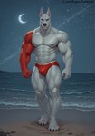 anthro beach biceps big_biceps big_deltoids big_forearm_muscles big_muscles big_pecs big_trapezius big_triceps biped bottomwear broad_shoulders bulge closed_smile clothed clothed_anthro clothed_male clothing countershade_face countershade_neck countershade_skin countershade_torso countershading crossed_arms dall-e_3 deltoids detailed_background feet fingernails footwear forearm_muscles front_view fur green_eyes grey_body grey_fur huge_biceps huge_deltoids huge_forearm_muscles huge_muscles huge_trapezius huge_triceps humanoid_hands light looking_at_viewer male manly moon moonlight multicolored_body multicolored_skin muscular muscular_anthro muscular_arms muscular_legs muscular_male nails night night_sky outside pecs plant plantigrade pose pupils red_clothing red_underwear rock sand sea seaside shadow shirt shorts sky smile smiling_at_viewer solo standing t-shirt thick_neck toenails topwear trapezius triceps two_tone_body two_tone_skin underwear underwear_only vest water wave mugen_kuuhakuai canid canine canis dobermann domestic_dog mammal pinscher 2025 detailed digital_drawing_(artwork) digital_media_(artwork) full-length_portrait hi_res lighting portrait shaded