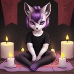 anthro candlelight female gothic light magic_user pokemon solo witch canid canine fox generation_1_pokemon mammal pokemon_(species) vulpix