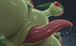 3_fingers animal_genitalia bodily_fluids claws feral fingers genital_fluids genital_slit genitals low-angle_view male mythology nude penis precum red_eyes slit solo tail tapering_penis wings worm's-eye_view warizard nintendo pokemon dragon flygon generation_3_pokemon mythological_creature mythological_scalie pokemon_(species) scalie hi_res