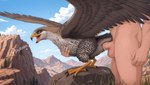 <3 animal_genitalia balls beak bestiality bipedal_feral blurred_background bodily_fluids body_hair cliff cloaca cum cum_drip cum_in_pussy cum_inside cum_on_ground cum_on_penis cum_string detailed_background dripping duo evergreen_tree eyelashes female feral feral_penetrated from_behind_position genital_fluids genitals grass green_eyes human_on_feral human_penetrating human_penetrating_feral interspecies larger_male leg_hair looking_pleasured male male/female male_on_feral mountain nude open_beak open_mouth penetration penis penis_in_cloaca pine_tree plant pussy rock saliva scuted_legs scutes sex side_view size_difference sky smaller_female talons text tree vaginal terraraptor accipitrid accipitriform avian bird human mammal hi_res