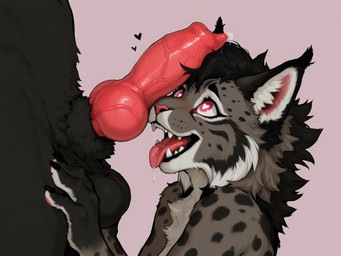 <3 <3_eyes animal_genitalia animal_penis anthro anthro_on_anthro ball_fondling balls big_balls big_penis black_body black_fur black_hair bodily_fluids body_worship canine_genitalia canine_penis cheek_tuft claws dripping drooling duo ear_tuft erection faceless_character faceless_male facial_tuft fangs female finger_claws fingers fondling fur genital_fluids genital_worship genitals grey_body grey_fur hair inner_ear_fluff knot looking_at_genitalia looking_at_penis male male/female male_anthro markings nude open_mouth open_smile penile penis penis_awe penis_on_face penis_worship pink_nose precum saliva saliva_string sheath simple_background smile spots spotted_body spotted_fur teeth tongue tongue_out tuft vein veiny_knot veiny_penis white_body white_fur anotheranon canid canine canis felid feline lynx mammal wolf hi_res