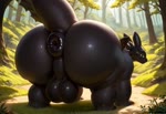 anus balls big_anus big_butt butt feral feral_boy genitals huge_anus huge_butt hyper hyper_butt male puffy_anus solo jfurryart605 how_to_train_your_dragon toothless dragon animated webm