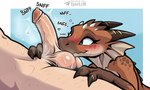 ambiguous_gender ambiguous_on_human anthro ball_sniffing balls blue_eyes blush bodily_fluids claws crotch_sniffing duo erection faceless_character faceless_male foreskin genital_fluids genitals horn human_on_anthro humanoid_genitalia humanoid_penis interspecies larger_human male male/ambiguous male_on_anthro musk musk_fetish nude penis penis_on_face penis_sniffing precum simple_background size_difference smile sniffing sweat text sergalbutt human kobold mammal scalie signature url
