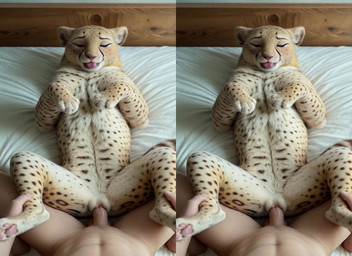 animal_genitalia animal_pussy bed bedroom bestiality bodily_fluids cum cum_in_pussy cum_inside duo feline_pussy female female_on_human female_penetrated feral feral_penetrated first_person_view from_front_position furniture genital_fluids genitals human_on_feral human_penetrating human_penetrating_feral human_pov interspecies lying male male/female male_human male_on_feral male_penetrating male_penetrating_female male_penetrating_feral male_pov missionary_position multi_nipple nipples on_back penetrating_pov penetration penile penile_penetration penis_in_pussy pussy realistic realistic_feral sex vaginal vaginal_penetration bagelmonster cheetah felid feline human mammal animated hi_res short_playtime stereogram webm