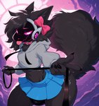 Rating: q
ID: 106712
Date: 2025-05-18 15:37:14 -0400
Status: active
Score: 3
5_fingers anthro big_bulge black_body black_fur black_hair bottomwear bow_ribbon bulge chest_tuft claws clothing collar femboy finger_claws fingers fluffy fluffy_tail foreshortening fur grin hair half-closed_eyes hi_res hoodie jm222 leash leash_pull looking_at_viewer machine male midriff monotone_body motion_lines narrowed_eyes navel pleated_skirt protogen protogen_visor skirt small_waist smile smug solo thick_thighs thong tongue tongue_out topwear tuft underwear wide_hips post #106712