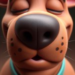 anthro big_nose canid canine canis close-up domestic_dog eyes_closed great_dane male mammal mastiff molosser open_mouth scooby-doo solo sombreru