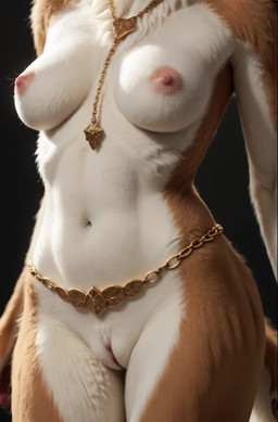 anthro anus belly big_breasts black_background breasts butt close-up female fur genitals gold_(metal) gold_jewelry huge_breasts jewelry nipples nude presenting presenting_pussy pussy simple_background solo tail turning tailwave felid feline humanoid mammal animated detailed hi_res short_playtime webm
