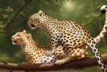 anal anal_penetration animal_genitalia animal_penis anus balls branch duo feline_penis feral feral_on_feral feral_penetrated feral_penetrating feral_penetrating_feral from_behind_position genitals leucistic male male/male mounting outside penetration penile penile_penetration penis penis_in_ass penis_tip plant sex sheath side_view tree drla felid leopard mammal pantherine hi_res