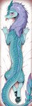 blush dakimakura_design female feral fur long_tail lying mythology on_front paws solo tongue tongue_out naranja_(director) sisu_(ratld) dragon eastern_dragon furred_dragon mythological_creature mythological_scalie scalie absurd_res hi_res