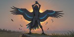 Rating: q
ID: 104633
Date: 2025-05-05 19:24:46 -0400
Status: active
Score: 13
4_toes 5_fingers absurd_res anthro arms_above_head avian avian_feet beak bird black_body blue_eyes blue_sclera breasts claws corvid crotch_tuft elbow_tuft feathered_wings feathers featureless_crotch feet female fingers fluffy fur grass hi_res iridescent_feathers iridescent_wings landscape looking_at_viewer naturally_censored neck_tuft nipple_tuft nude oldhroft oscine passerine plant scuted_arms scuted_legs scutes seductive sky sky_background slim small_breasts solo standing sunset tail_feathers toes tuft wallpaper wings post #104633