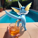 bodily_fluids eeveelution female feral first_person_perspective generation_1_pokemon genital_fluids peeing pokemon_(species) pool solo urine urine_stream vaporeon watersports