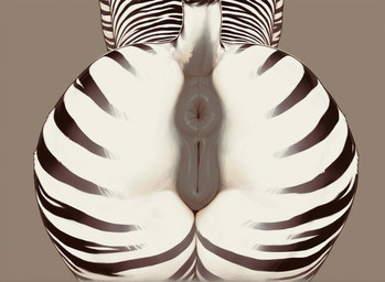 anatomically_correct anatomically_correct_anus anatomically_correct_genitalia anatomically_correct_pussy animal_genitalia animal_pussy anus anus_focus arched_back areola bent_over big_butt black_anus black_pussy brown_background butt butt_focus butt_shot darkened_anus darkened_genitalia darkened_pussy detailed_anus equine_anus equine_genitalia equine_pussy faceless_character faceless_female female fur genitals innie_pussy multicolored_body nude presenting presenting_anus presenting_hindquarters presenting_pussy puffy_anus pussy raised_tail rear_view simple_background solo striped_body striped_fur stripes tail tail_anus white_body white_fur otteranon equid equine mammal zebra hi_res