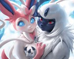 Rating: s
ID: 108420
Date: 2025-05-29 01:56:39 -0400
Status: pending
Score: 0
absol anthro blue_sclera cartuniverse chest_tuft cloud duo eeveelution embrace female female/female fur generation_3_pokemon generation_6_pokemon hi_res invalid_tag looking_at_viewer nintendo pink_body pink_fur pokemon pokemon_(species) red_eyes ribbon sylveon tuft white_body white_fur post #108420