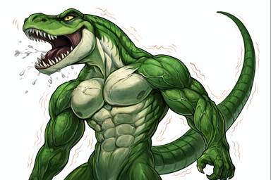 abs anthro athletic athletic_anthro athletic_male biceps claws growth human_to_anthro male muscle_growth muscular muscular_anthro muscular_arms muscular_male nipples nude open_mouth pecs screaming solo species_transformation standing steroids tail teeth toned-muscles transformation triceps veiny_arms veiny_muscles anonymous_director dinosaur lizard reptile scalie theropod tyrannosaurid hi_res