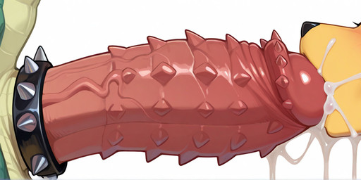 accessory ambiguous_gender big_penis black_sclera blue_eyes blush bodily_fluids cock_ring countershading cum cum_drip cum_from_mouth cum_in_mouth cum_inside cum_on_face cum_on_penis dripping duo erection faceless_character faceless_male fellatio female fur genital_fluids genitals glans glistening glistening_genitalia glistening_penis green_body huge_penis humanoid_genitalia humanoid_penis jewelry male male/ambiguous male/female messy narrowed_eyes neck_tuft nubbed_penis oral oral_penetration penetration penile penile_spines penis penis_accessory penis_jewelry scales sex shallow_penetration side_view simple_background spiked_glans spiked_penis spikes spikes_(anatomy) sweat thick_penis tuft vein veiny_penis white_background white_body white_fur yellow_body yellow_fur unknown_director digimon canid digimon_(species) mammal renamon reptile scalie