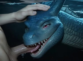 bodily_fluids cum cum_inside duo fellatio female feral genital_fluids genitals male male/female oral penile penis pubes serpentine sex teeth throat tongue underwater water penisfire scalesai animated short_playtime webm