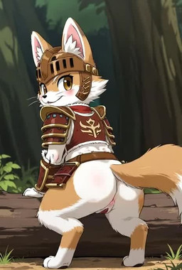 anthro armor bottomless butt clothed clothing english_audio feet female fingers forest forest_background fur furgonomic furgonomic_headwear genitals looking_at_viewer looking_back looking_back_at_viewer multicolored_body multicolored_fur nature nature_background no_underwear plant presenting presenting_hindquarters pussy rear_view solo tail toes tree two_tone_body two_tone_fur whiskers sound_warning capcom monster_hunter felid feline felyne lynian mammal palico animated short_playtime sound webm