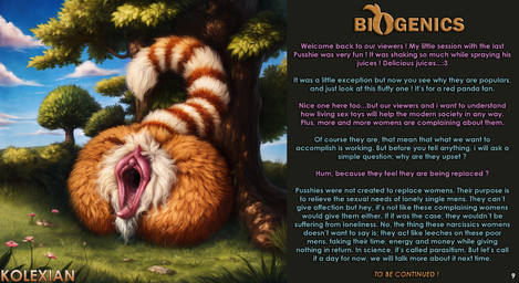 animal_genitalia bodily_fluids butt clitoris detailed_background female feral front_view fur genital_fluids genitals hairy nude outside presenting presenting_hindquarters presenting_pussy pubes pussy pussy_juice raised_tail scientific_experiment self_upload solo spreading tail kolexian mammal unknown_species signature story watermark