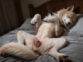 anatomically_correct anatomically_correct_genitalia anatomically_correct_pussy animal_genitalia animal_pussy anus balls bed bed_sheet bedding bedroom bedroom_eyes belly_rub bestiality big_penis black_claws black_nose blue_eyes bodily_fluids breath canine_genitalia canine_pussy claws cum cum_in_pussy cum_inside cum_on_body cum_on_penis curtains darkened_genitalia darkened_pussy digitigrade duo ear_markings ears_up erection facial_markings female feral feral_penetrated fingering fingers from_front_position fur fur_markings furniture genital_fluids genitals hair head_markings human_on_feral human_penetrating inner_ear_fluff inside interspecies kissing looking_at_viewer looking_pleasured lying male male/female male_on_feral markings missionary_position multi_nipple multicolored_body narrowed_eyes nipple_fetish nipple_play nipples nude on_back on_bed open_mouth panting pawpads paws penetration penile penis photorealism pillow pink_nipples pokephilia presenting presenting_anus presenting_pussy prick_ears pussy quadruped realistic_feral seductive sex smile solo solo_focus spikes spikes_(anatomy) spread_legs spreading tan_body tan_fur teeth tongue tuft vaginal wall_(structure) whisker_spots whiskers white_body white_fur zerphy nintendo pokemon canid canine canis generation_7_pokemon human lycanroc mammal midday_lycanroc pokemon_(species) 2025 animated huge_filesize long_playtime signature sound webm