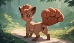 animal_genitalia animal_pussy canine_genitalia canine_pussy female feral genitals looking_at_viewer paws pussy solo blushberry nintendo pokemon generation_1_pokemon pokemon_(species) vulpix animated low_res