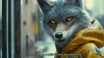 alley anthro black_nose city city_background clothing raining solo subtitles whiskers yellow_clothing yellow_eyes bahufaru thomas_doyle_(bahufaru) canid canine canis coyote mammal animated hi_res sound voice_acted webm