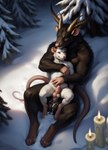 anthro christmas doggystyle duo embrace from_behind_position genitals hammer hug img2img male male/male penis sex size_difference tools warhammer gilbertaram mammal murid murine rat rodent skaven