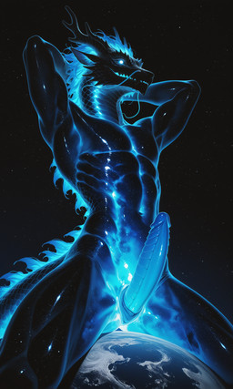 Rating: e
ID: 126811
Date: 2025-09-13 05:00:18 -0400
Status: active
Score: 3
anthro barbel_(anatomy) biceps blue_penis blue_theme chilon249 cosmic_body cosmic_fur dark_body dragon eastern_dragon erection flesh_whiskers fur genitals glans glowing glowing_body glowing_eyes glowing_fur glowing_genitalia glowing_mouth glowing_penis hands_behind_head hi_res horn long_penis macro male muscular muscular_male mythological_creature mythological_scalie mythology navel nude pecs penis planet portrait ridged_penis scales scalie sharp_teeth sitting solo space tall_image teeth three-quarter_portrait yiffymix_(model) post #126811