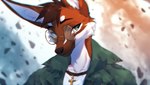 anthro male solo sk_main canid mammal hi_res tagme