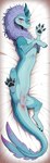 anus bedroom_eyes dakimakura_design female feral fur genitals long_tail lying mythology narrowed_eyes on_back paws presenting presenting_pussy pussy seductive solo naranja_(director) sisu_(ratld) dragon eastern_dragon furred_dragon mythological_creature mythological_scalie scalie absurd_res hi_res