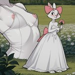 Rating: q
ID: 110612
Date: 2025-06-12 17:06:51 -0400
Status: active
Score: 0
accessory anonymous_director areola barefoot blush bouquet bow_(feature) bow_accessory bow_ribbon breasts buckteeth clothed clothing detailed_background dress exposed_breasts facial_tuft feet female flower fur grass holding_flower holding_object lagomorph leporid mammal nipples outside pink_areola pink_clothing pink_dress pink_nipples pink_nose plant rabbit ribbons small_breasts smile solo standing sundress teeth toes wedding_dress white_body white_clothing white_dress white_fur post #110612