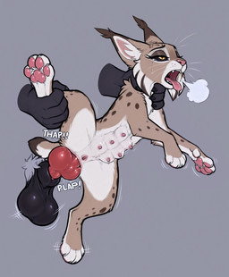 anal anal_penetration animal_genitalia animal_penis animal_pussy anthro anthro_on_feral anthro_penetrating anthro_penetrating_feral anus balls bestiality black_claws black_sclera bodily_fluids bouncing_balls bouncing_teats canine_genitalia canine_penis cheek_tuft claws disembodied_hand disembodied_penis drooling duo ear_tuft facial_tuft fangs feline_pussy female feral feral_penetrated fucked_silly fur genitals golden_eyes grey_background half-closed_eyes knot larger_male leg_grab lynx_tail male male/female midair motion_lines motion_outlines multi_nipple narrowed_eyes neck_grab nipples open_mouth pawpads penetration penis pink_nipples pink_pawpads pussy rough_sex saliva saliva_string sex short_tail simple_background size_difference smaller_female spots spotted_body spotted_fur stretched_anus suspended_in_midair tears teats teeth tongue tongue_out tuft whiskers nightdancer nightdancer_(character) zaire canid canine canis felid feline lynx mammal wolf absurd_res hi_res