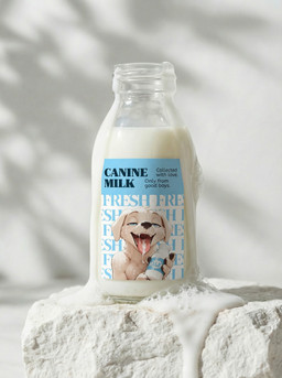 anthro blue_eyes bodily_fluids bottle cum cum_in_mouth cum_inside face_focus fur genital_fluids male open_mouth product_design realistic solo tongue tongue_out white_body white_fur neural_bunny canid canine canis domestic_dog mammal 3d_(artwork) absurd_res digital_media_(artwork) hi_res