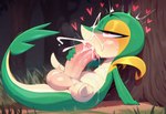 <3 <3_eyes animal_genitalia autofellatio balls big_penis blush bodily_fluids cum cum_in_mouth cum_in_own_mouth cum_in_self cum_inside cum_on_face cum_on_own_face cum_on_own_tongue cum_on_self cum_on_tongue cumshot ejaculation erection eye_roll feral forest genital_fluids genitals half-closed_eyes looking_pleasured male masturbation narrowed_eyes open_mouth oral oral_masturbation orgasm orgasm_face outside penile penile_masturbation penis plant red_eyes saliva shaking solo sweat tongue tongue_out tree twitching hellsonger nintendo pokemon generation_5_pokemon pokemon_(species) reptile scalie snivy 2025