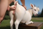 anal anal_penetration animal_genitalia animal_pussy anus bestiality butt duo equine_pussy female female_on_human female_penetrated feral feral_penetrated genitals hand_on_butt human_on_feral human_penetrating human_penetrating_female human_penetrating_feral interspecies male male/female male_on_feral male_penetrating male_penetrating_female male_penetrating_feral penetration penile penile_penetration puffy_anus pussy raised_tail sex vaginal white_body mare_fan_ultimate human mammal