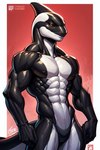 abs anthro athletic biceps clothing male muscular muscular_anthro muscular_male navel nipples panties pecs solo underwear unknown_director cetacean delphinoid mammal marine oceanic_dolphin orca toothed_whale attempted_signature hi_res