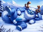 anthro male riot_games solo tencent gilbertaram league_of_legends willump yeti